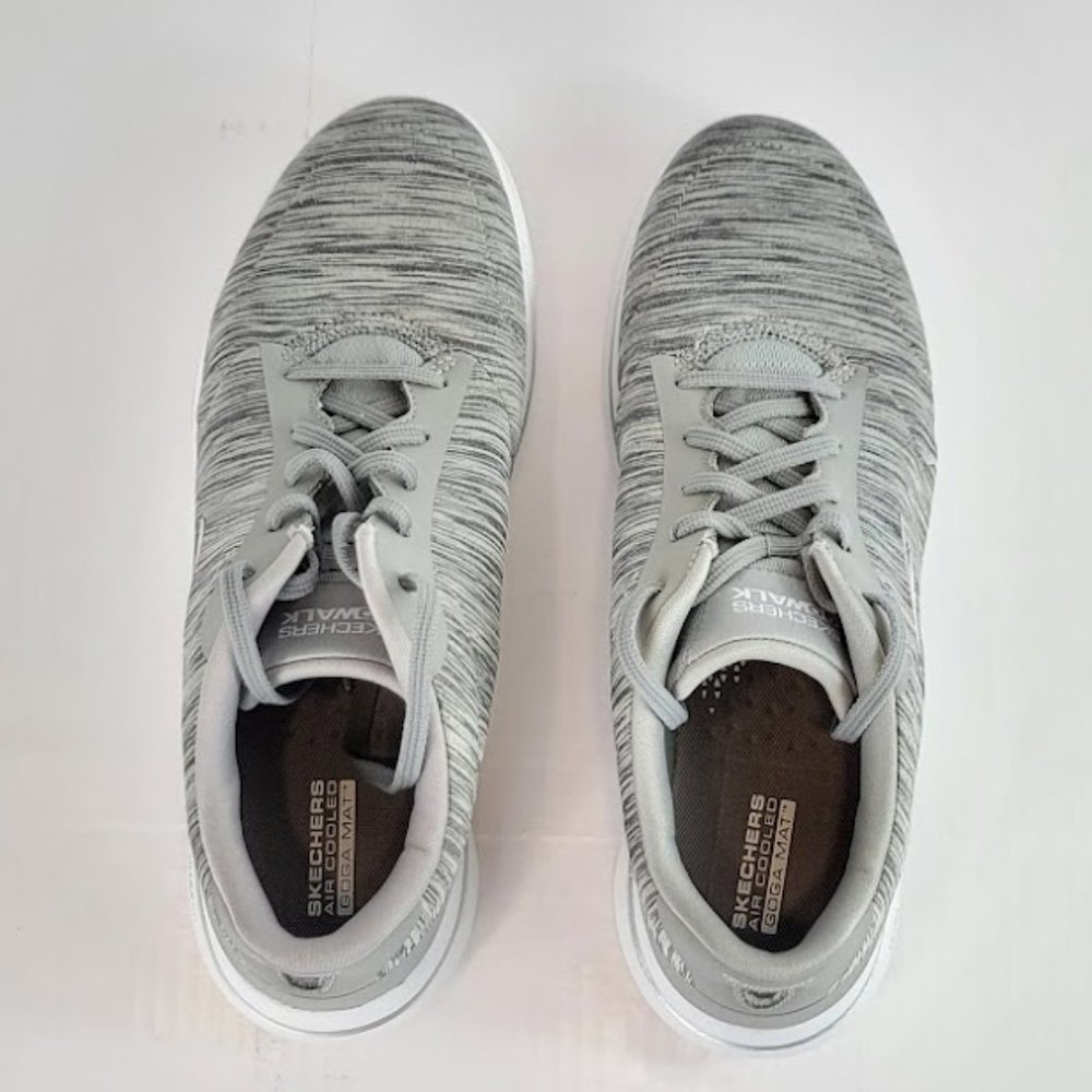 SKECHERS Go Walk 5-True Sneaker grey Sz 10 - Picture 4 of 9